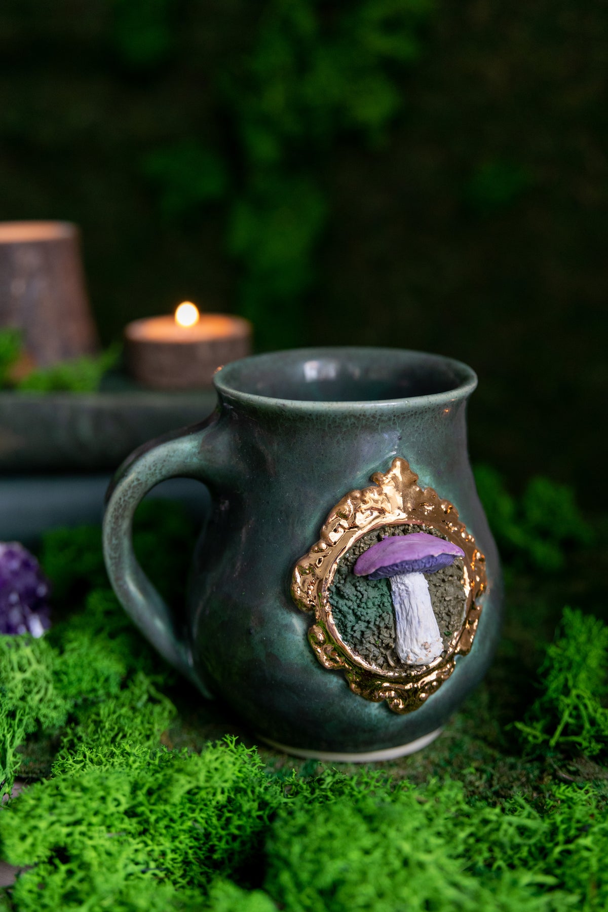 Wood Blewit Enchanted Mushroom Mug