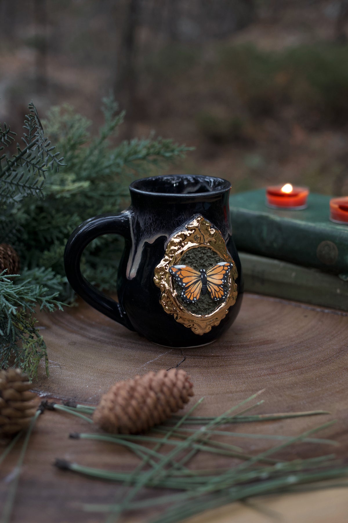 Butterfly Forest Mug